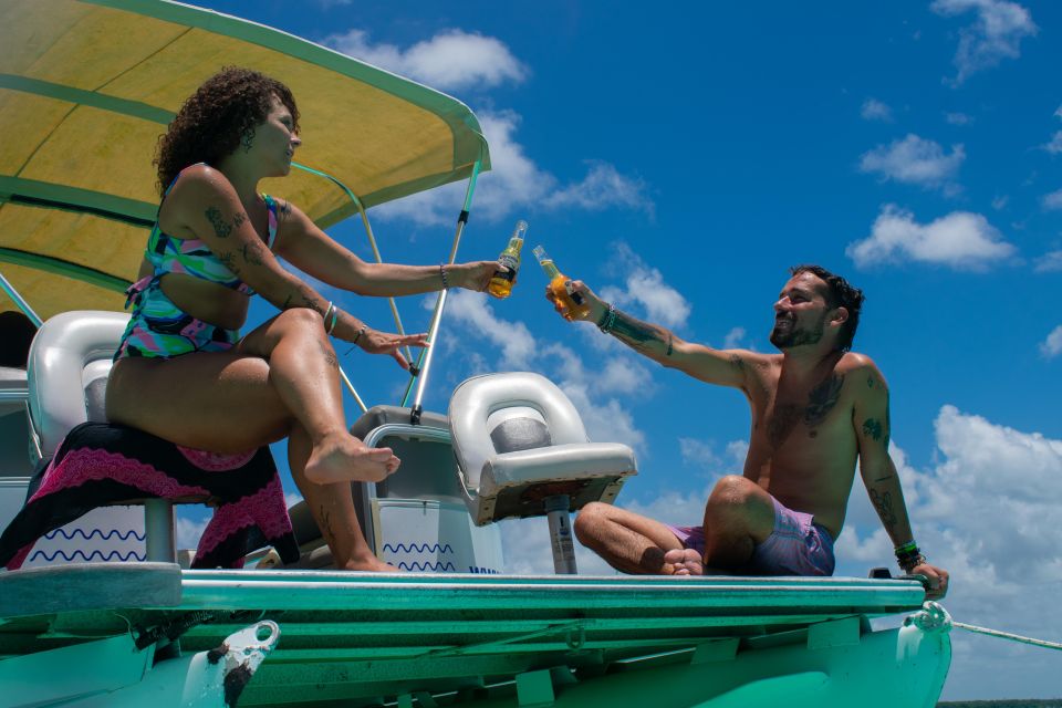 Bacalar: 3-Hr Pontoon Boat Tour With Drinks Included - Key Points