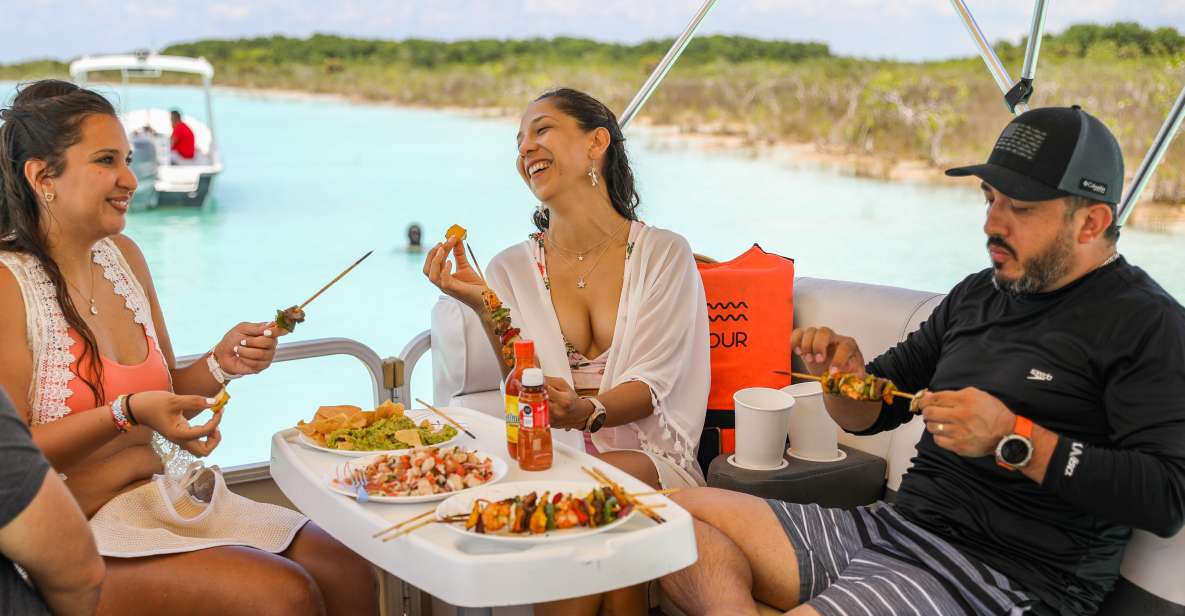 Bacalar: Private Half-Day Boat Cruise With BBQ and Drinks - Key Points