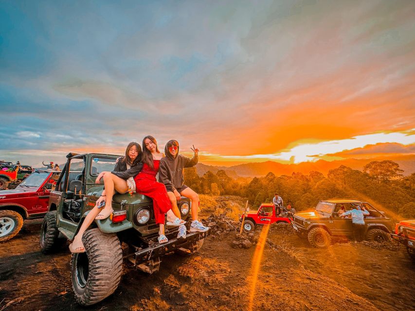Bali: Mount Batur Jeep Sunrise Guided Tour With Breakfast - Key Points