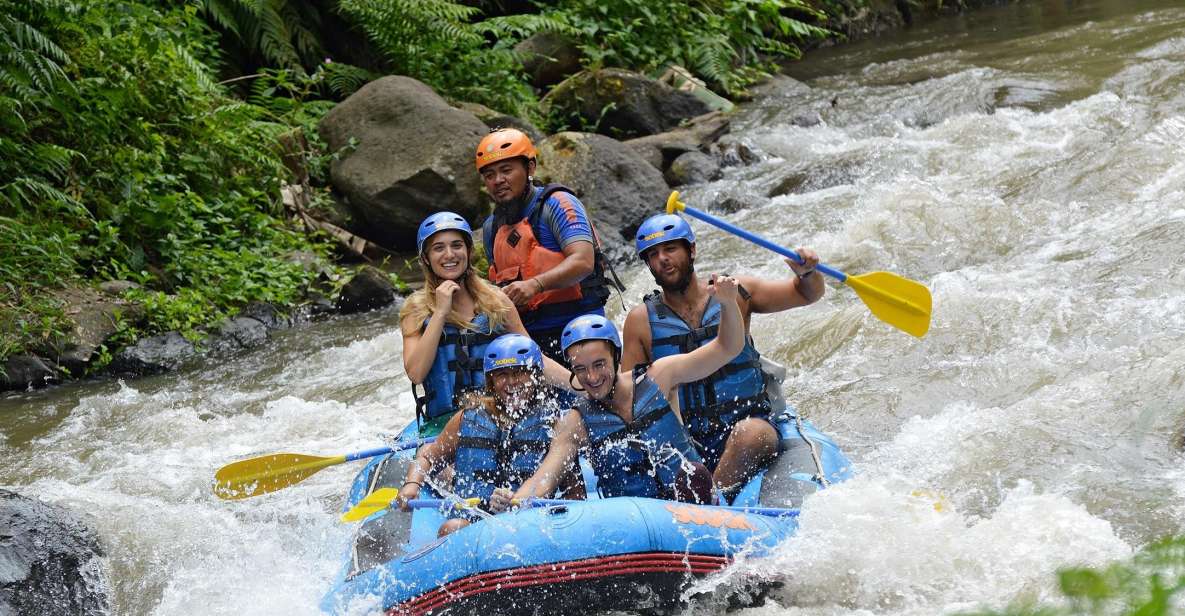 Bali White Water Rafting: Lunch & Private Transfer Included - Key Points