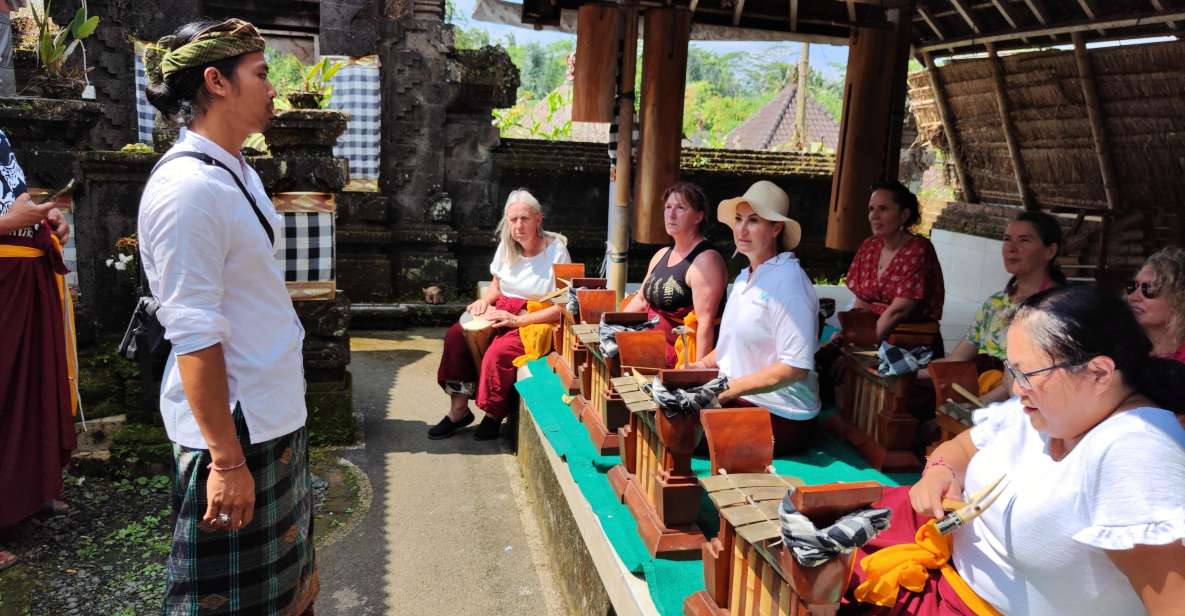 Balinese Gamelan Dance Lesson and Traditional Village Tour - Key Points