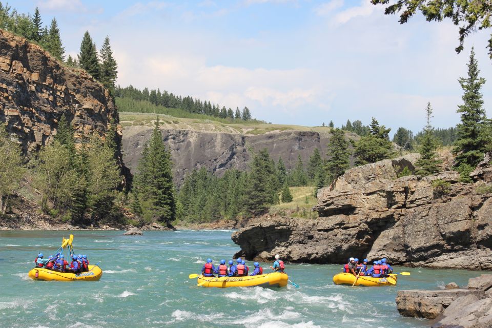 Banff: Morning Whitewater Rafting Tour in Horseshoe Canyon - Key Points