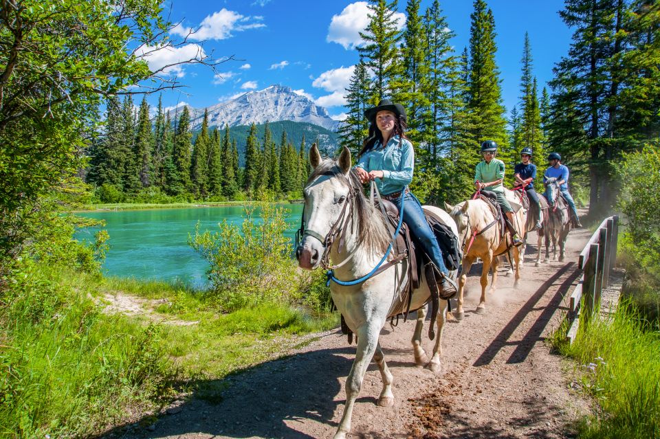 Banff National Park: 1-Hour Bow River Horseback Ride - Key Points