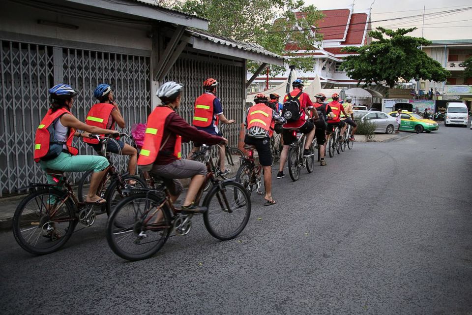 Bangkok at Sunset 5-Hour Bike Tour - Key Points