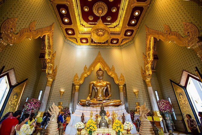 Bangkok Three "Must-See" Temples With Optional Grandpalace, Canal - Key Points
