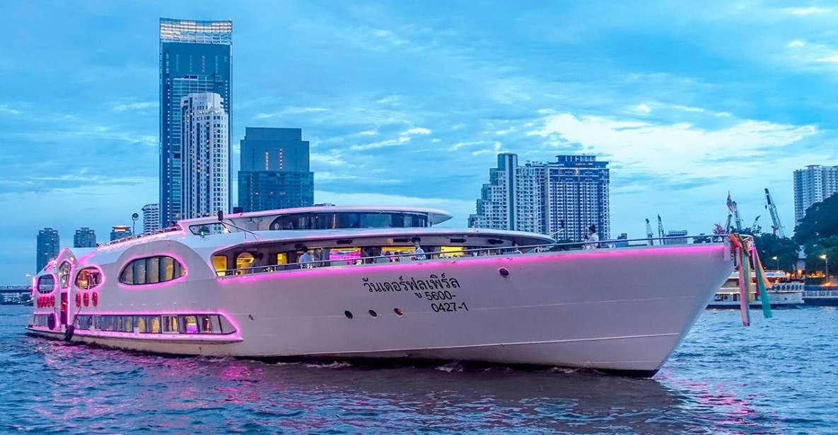 Bangkok: Wonderful Pearl Dinner Cruise - Key Points