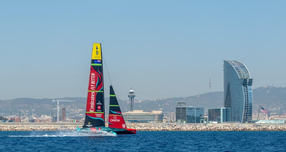 Barcelona: America's Cup Front Line Private Luxury Sailboat - Key Points