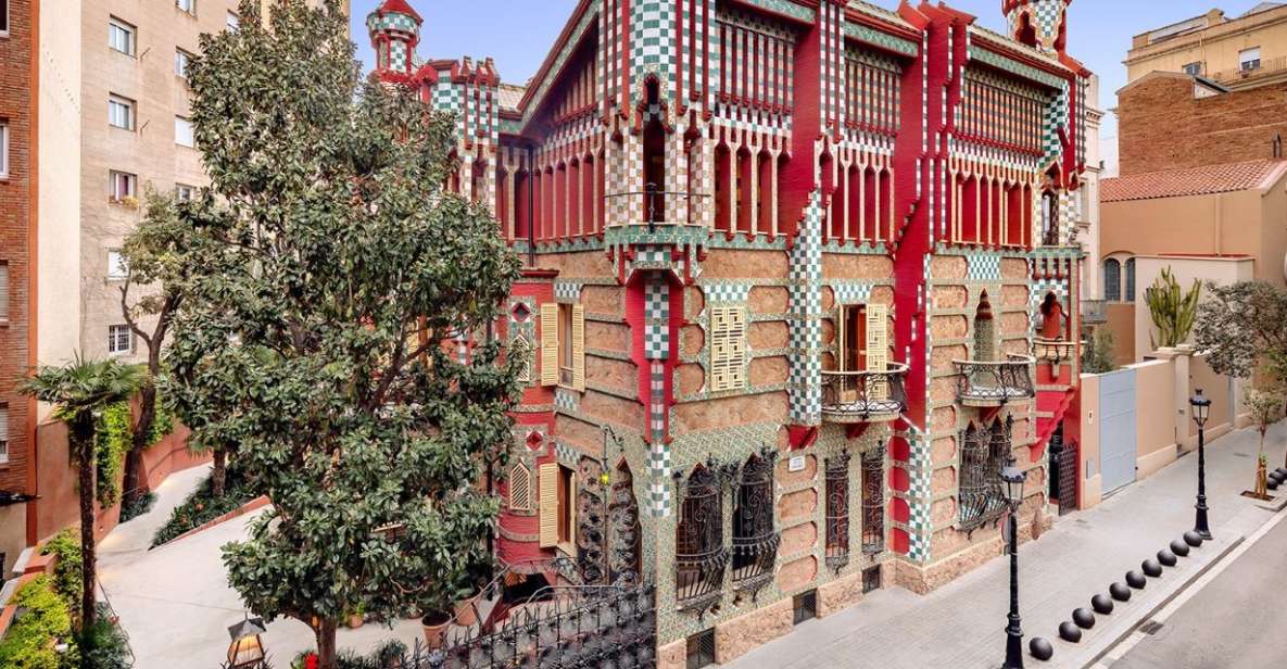 Barcelona: Gaudi's Casa Vicens Skip-the-Line Entrance Ticket - Key Points