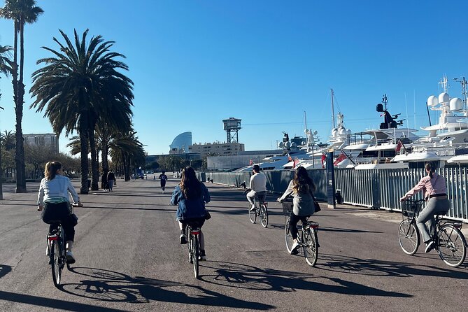 Barcelona Private City Bike or E-Bike Tour - Tour Highlights