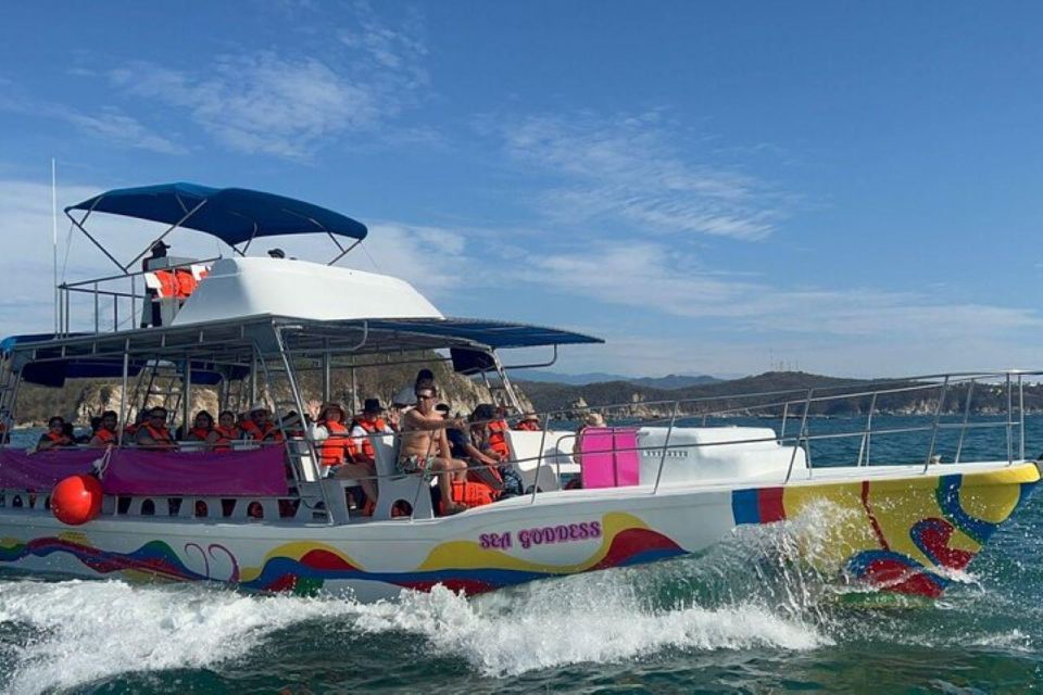 Bays Tour in Huatulco - Key Points