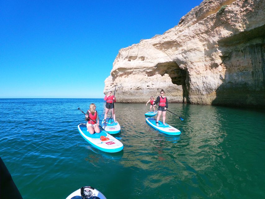 Benagil: Benagil Cave Stand Up PaddleBoard Tour at Sunrise - Key Points