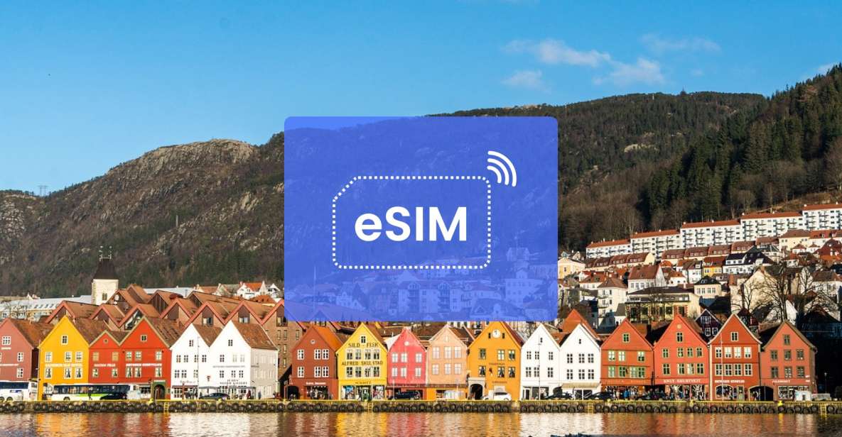 Bergen: Norway/ Europe Esim Roaming Mobile Data Plan - Key Points