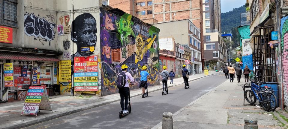 Bogota: Graffiti Tour With Electric Scooter (La Candelaria) - Key Points