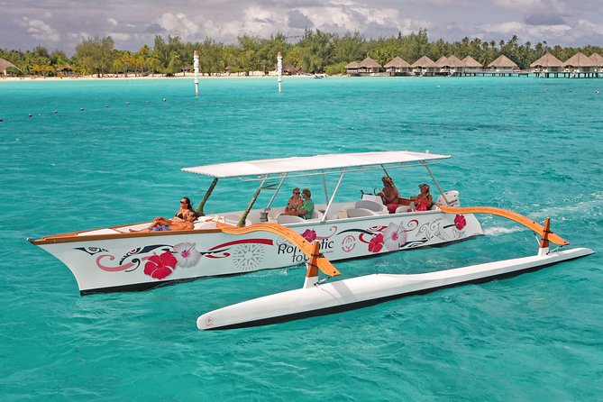 Bora Bora Snorkel Cruise by Polynesian Outrigger Canoe With BBQ Island Lunch - Key Points