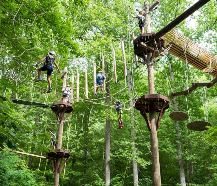 Bryson City: Zip Line Adventure Park Pass With Gear - Booking Information