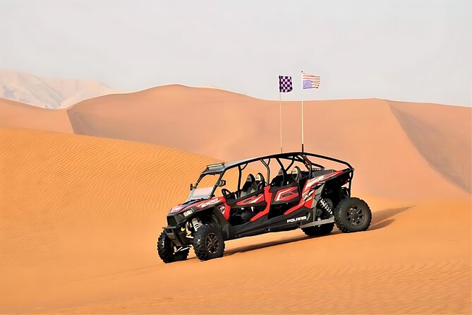 Buggy Ride in Red Dunes With Pick-up and Drop-up - Key Points