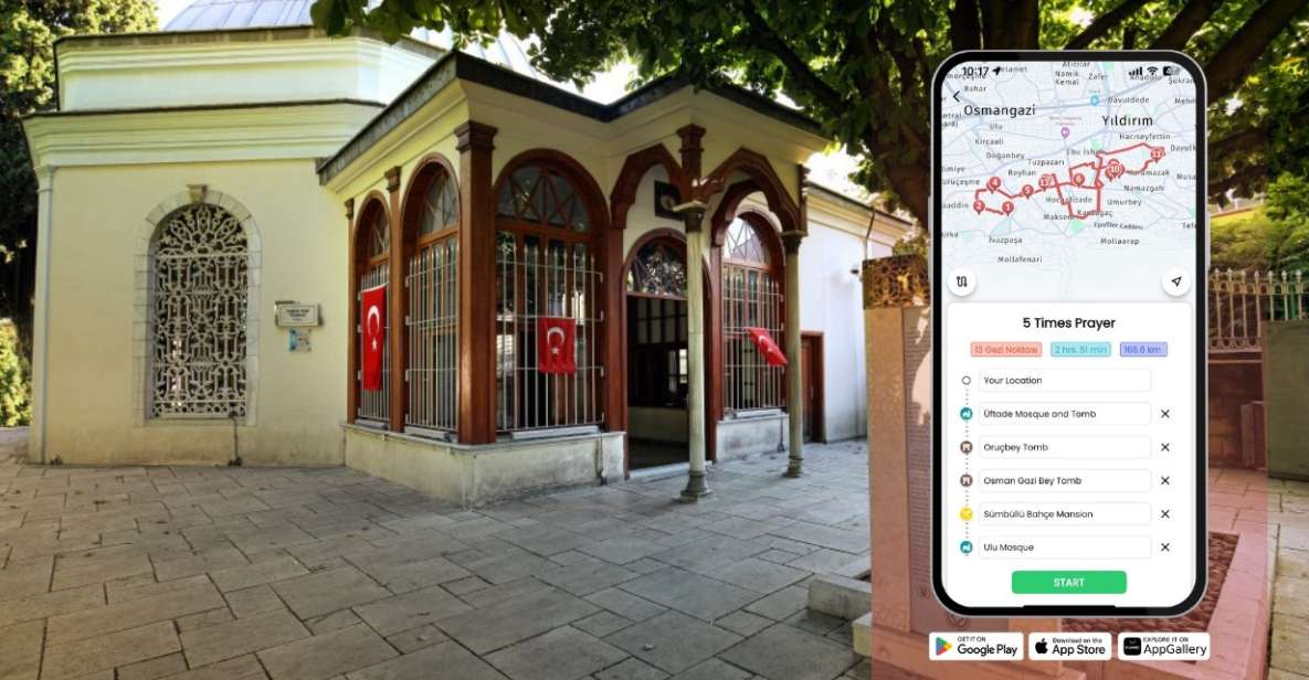 Bursa: See 5 Times Prayer With GeziBilen Digital Guide - Key Points