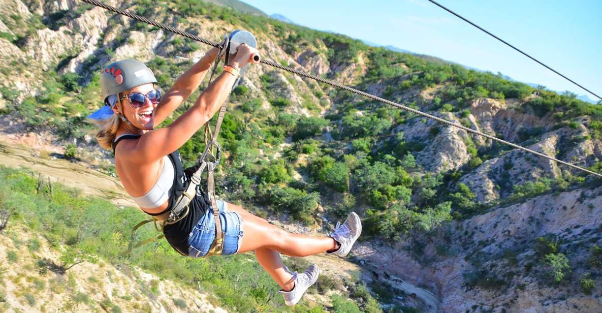 Cabo San Lucas: Extreme Canyon Zip Lines - Experience Highlights