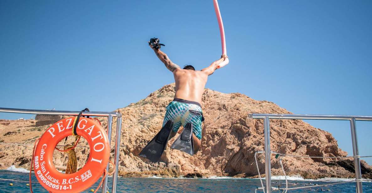 Cabo San Lucas: Snorkeling & Boat Trip With Open Bar - Key Points