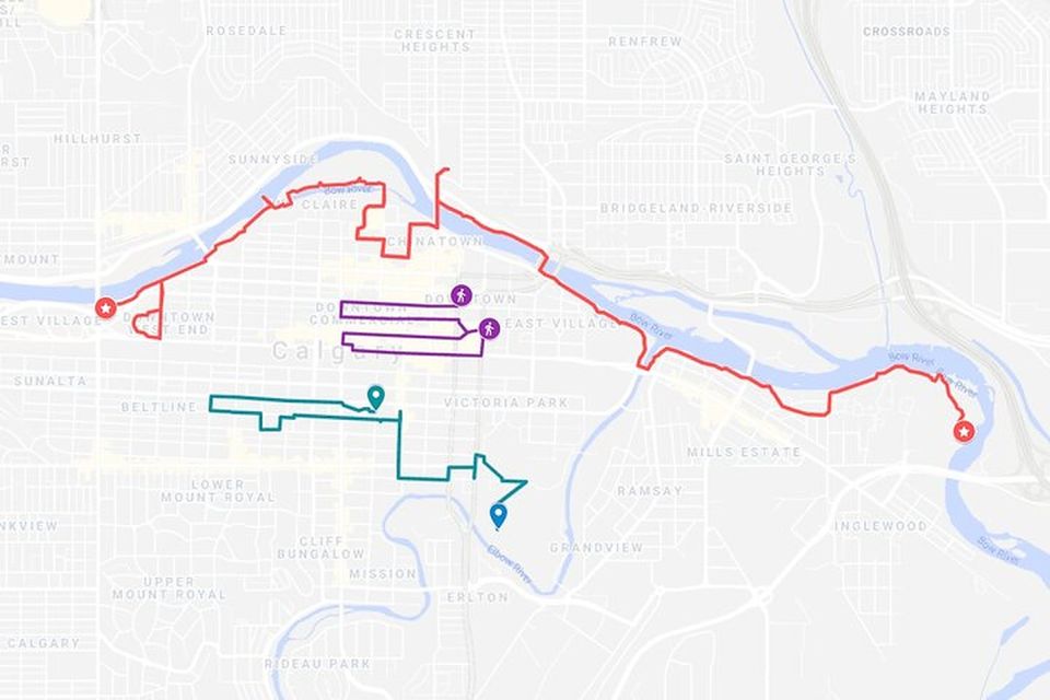 Calgary: City Exploration Smartphone Audio Guide Package - Key Points