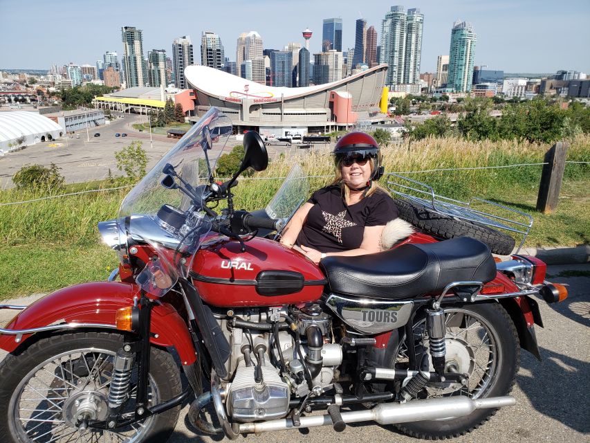 Calgary: City Tour by Vintage-Style Sidecar Motorcycle - Key Points