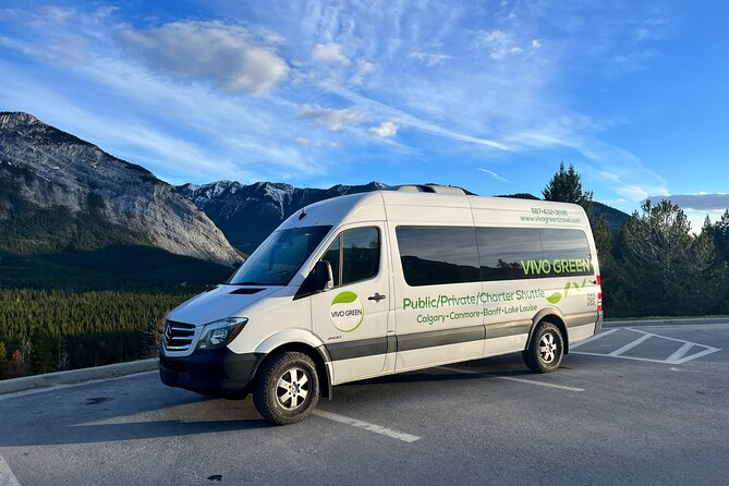 Calgary to Canmore Private Shuttle - Key Points