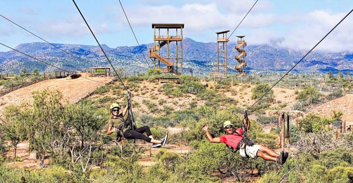 Camp Verde: Predator Zip Lines Guided Tour - Key Points