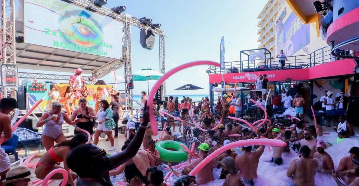 Cancún: Coco Bongo Beach Party Celebrity Package - Key Points