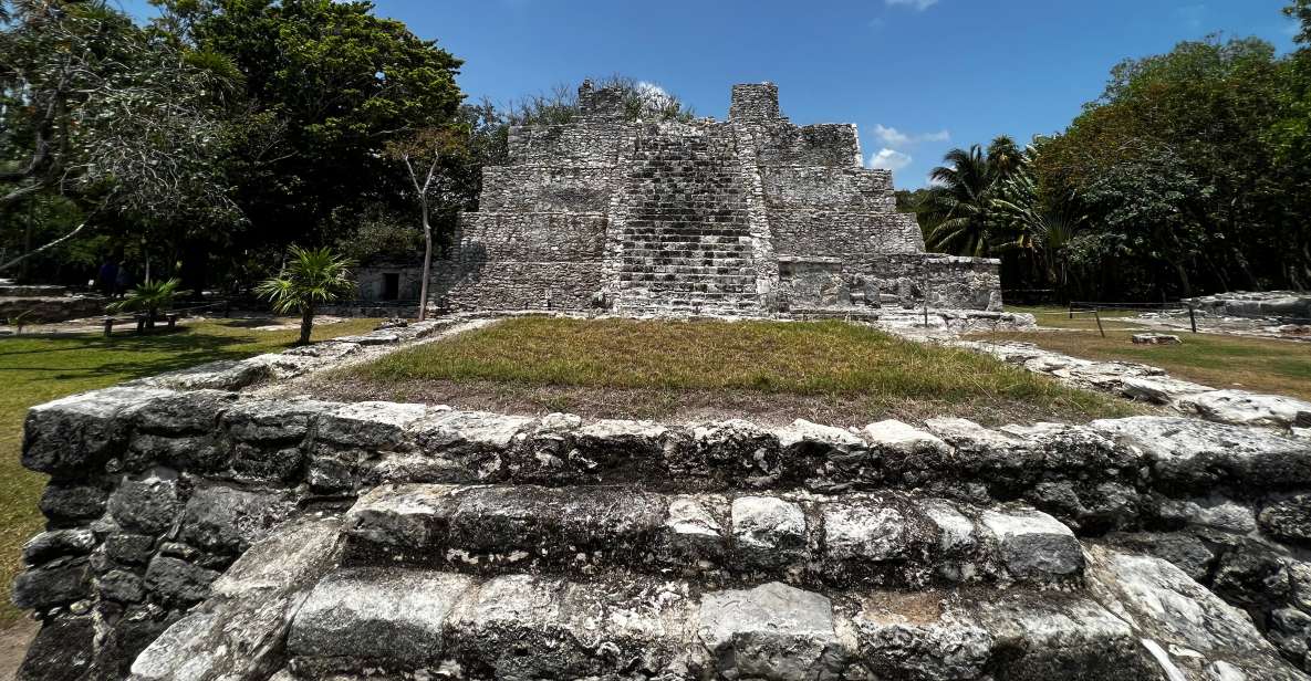 Cancun: El Meco Mayan Ruins Tour With Cancun Bay Parasailing - Key Points
