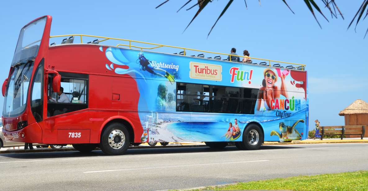 Cancun: Hop-On-Hop-Off Sightseeing Bus Tour - Key Points