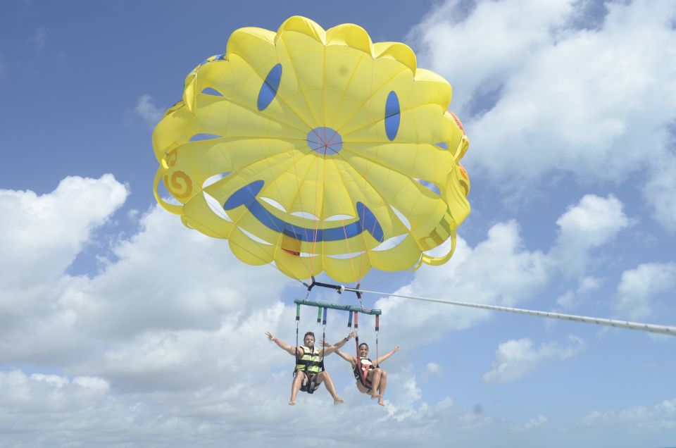 Cancun: Parasailing and Jet Ski Tour in Cancun Bay - Key Points