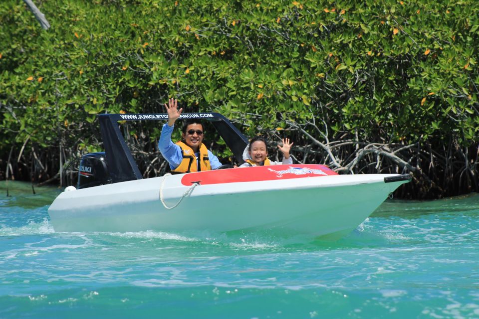 Cancún: Shared Speedboat & Jet Ski Rental With Snorkel Tour - Key Points