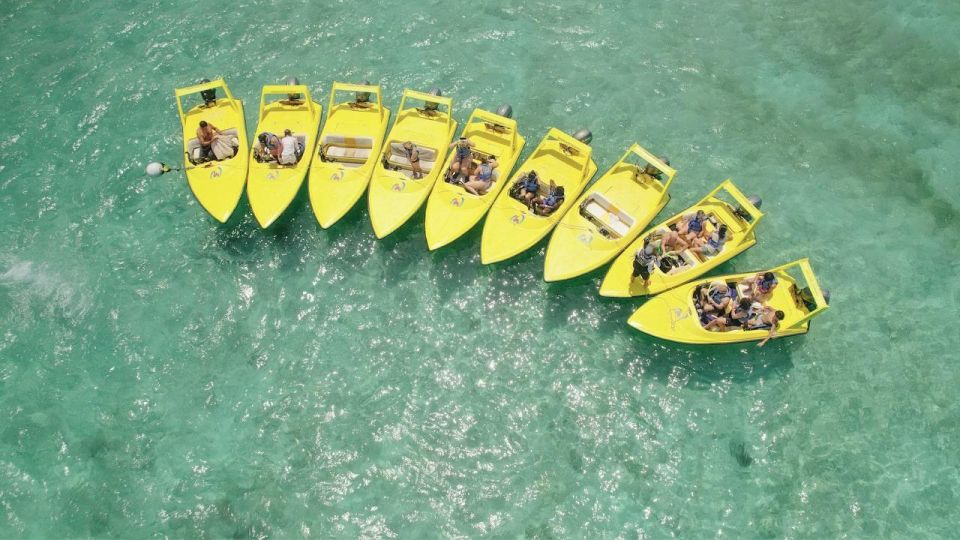 Cancun: Speed Boat & Snorkel Jungle Adventure - Key Points