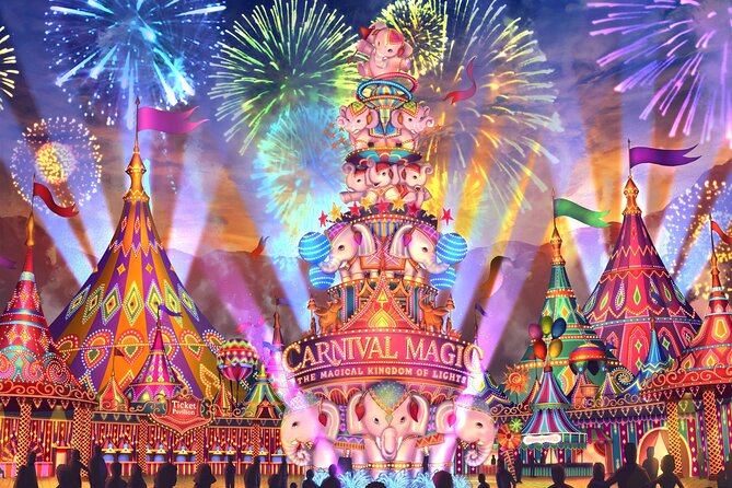 Carnival Magic Theme Park in Thailand - Key Points