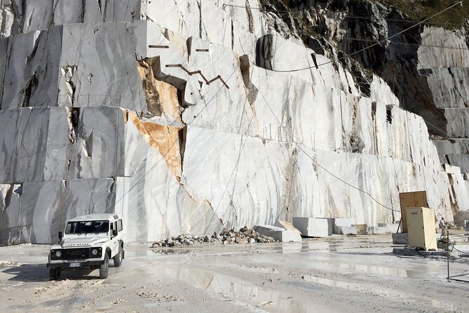 Carrara Marble Quarry Tour With Food Tasting - Key Points