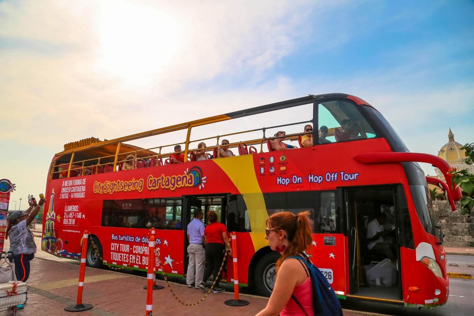 Cartagena: City Sightseeing Hop-On Hop-Off Bus Tour & Extras - Key Points