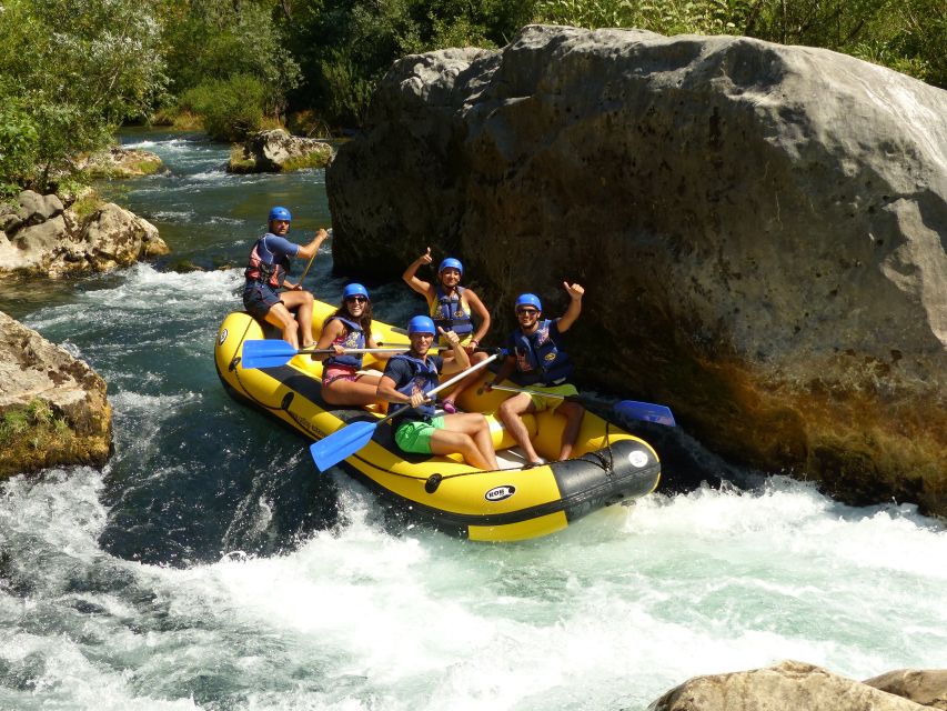 Cetina River: Rafting and Cliff Jumping Tour - Key Points