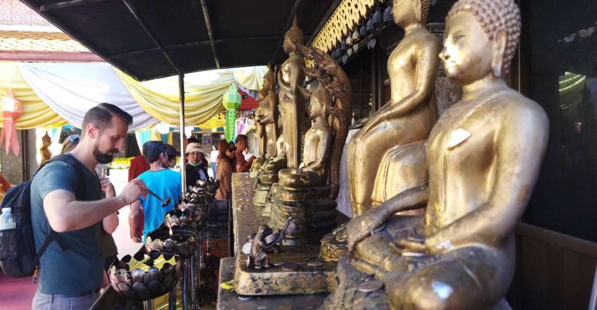 Chiang Mai: Wat Pha Lat & Wat Phra That Doi Suthep Tour - Key Points