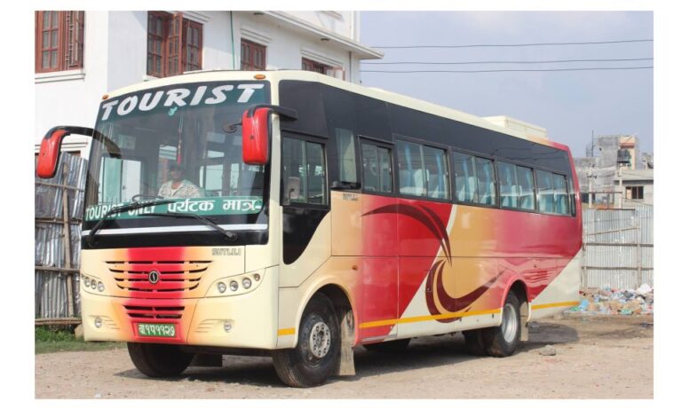 Chitwan To Kathmandu Tourist Bus