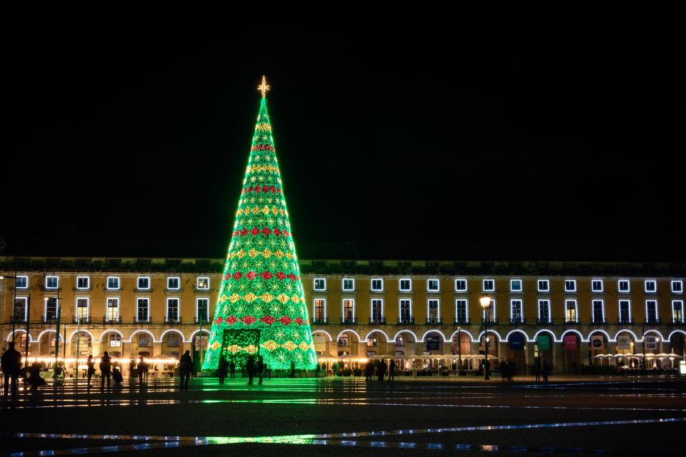 Christmas Lights Creative Photography in Lisbon - Key Points