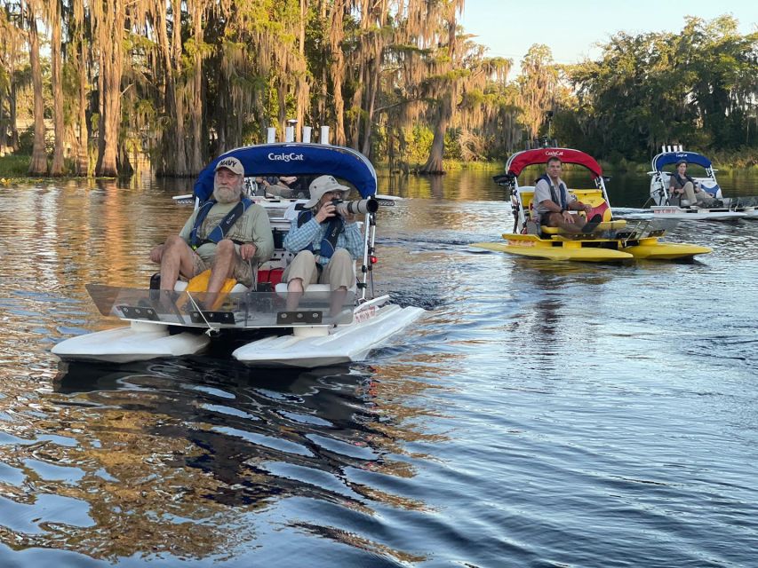 Clermont: Chain of Lakes Self-Driving Catboat Tour - Key Points