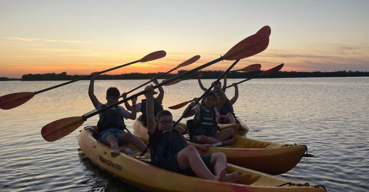 cocoa beach sunset guided kayak tour Cocoa Beach: Sunset Guided Kayak Tour