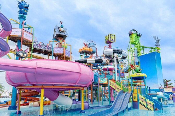 Columbia Pictures Aquaverse Theme Park - Pattaya - Key Points