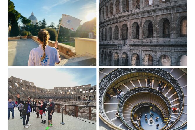 Combo Colosseum and Vatican Museums Small Group Tour - Key Points