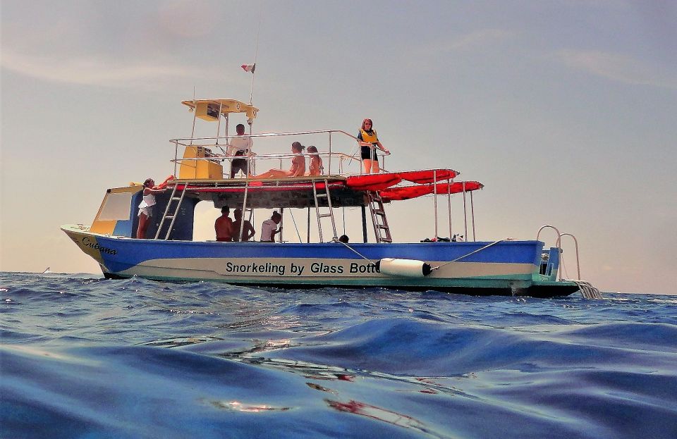 Cozumel: VIP Glass Bottom Boat & Snorkeling 3 Reefs Tour - Key Points