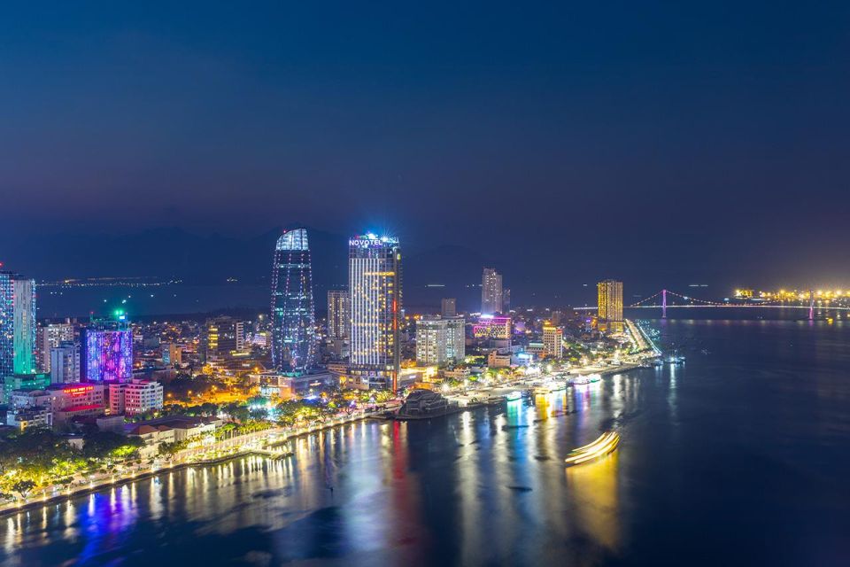 Da Nang: Night Tour With Drink at Rooftop Bar and Dinner - Key Points