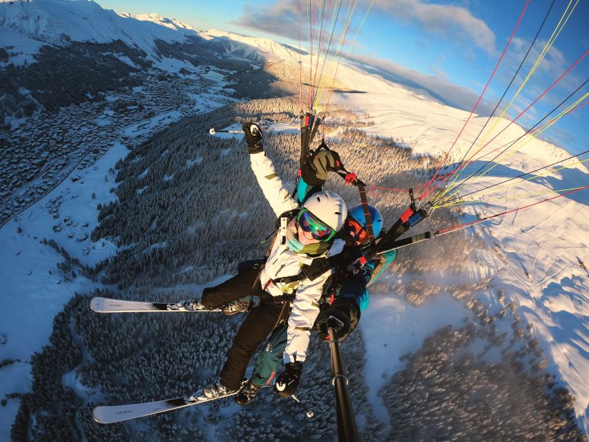 Davos: Ski Paragliding Experience - Key Points