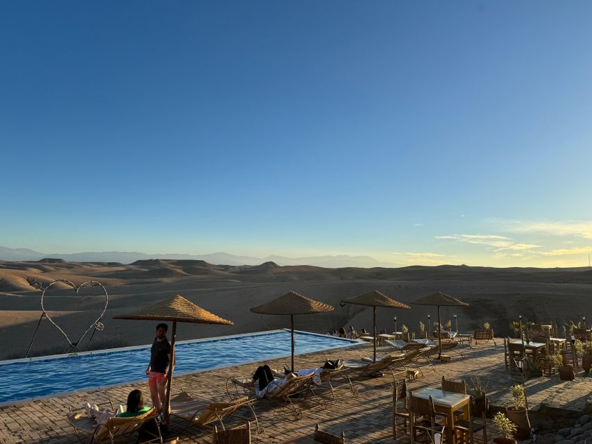 Day Pass at Agafay Desert : Swimming Pool & Lunch - Key Points