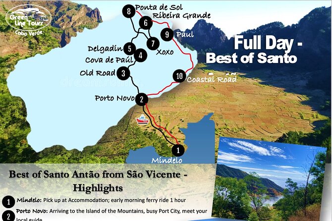 Day Trip Santo Antão by Car or Trek - Key Points
