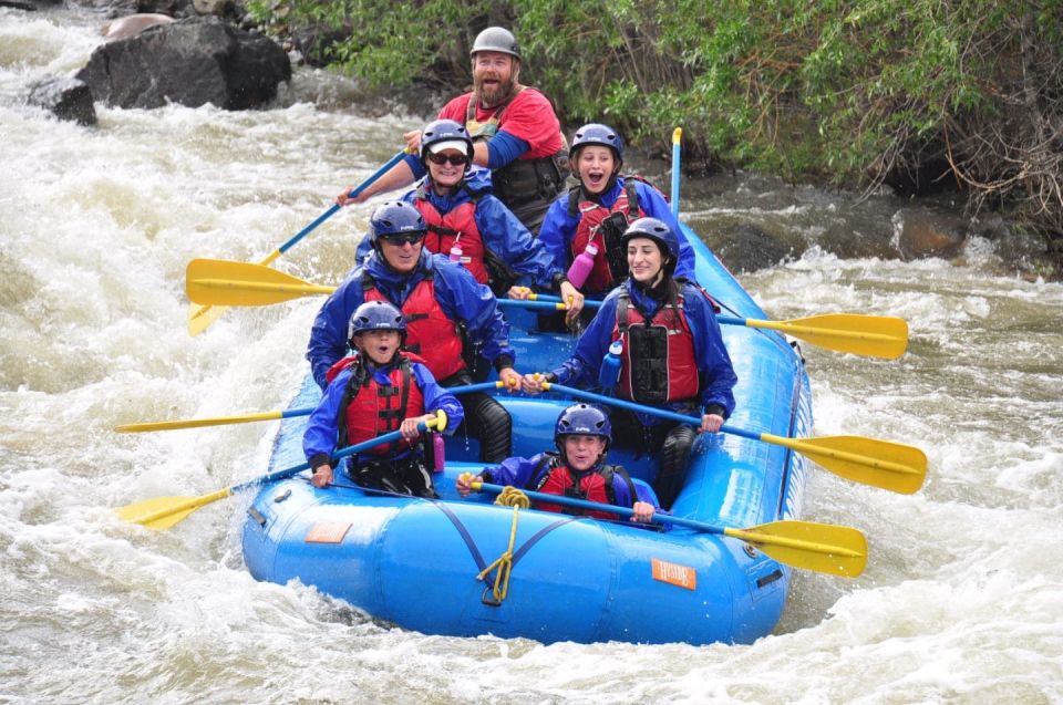 Denver: Middle Clear Creek Beginners Whitewater Rafting - Key Points
